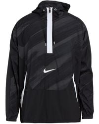 Nike - Dark Jacket Polyester, Elastane - Lyst