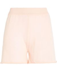 Tela - Apricot Shorts & Bermuda Shorts Cotton, Polyamide - Lyst