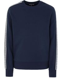 Sweatshirt Michael Kors pour homme en coloris Bleu Homme Vêtements Articles de sport et dentraînement Sweats 