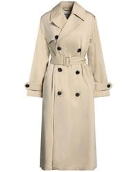 Ami Paris - Overcoat & Trench Coat Cotton - Lyst