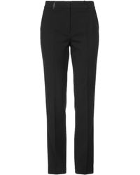 Peserico - Pants Polyester, Viscose, Cotton, Elastane, Leather - Lyst