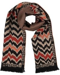 Missoni - Scarf Wool - Lyst