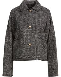 Marella - Jacket Cotton, Acrylic, Polyester, Wool, Synthetic Fibers - Lyst