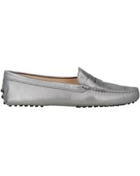 Tod's - Loafers Leather - Lyst