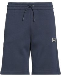 EA7 - Shorts & Bermuda Shorts Cotton, Polyester - Lyst