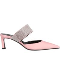 Sergio Rossi - Mules & Clogs Textile Fibers - Lyst