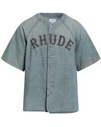 Rhude - Camisa Vaquera - Lyst