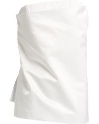 Sportmax - Top Cotton, Polyamide - Lyst