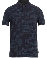 ARMANI EXCHANGE - Polo Shirt Cotton, Elastane - Lyst
