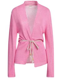 120% Lino - Strickjacke - Lyst