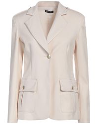 Cristinaeffe - Cream Blazer Polyester, Viscose, Elastane - Lyst