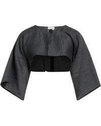 Alysi - Chocolat Jacket Linen, Polyester - Lyst