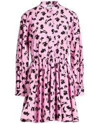 MSGM - Mini Dress Cotton - Lyst