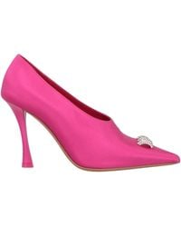 Givenchy - Fuchsia Pumps Viscose, Silk - Lyst
