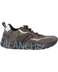 Voile Blanche - Military Sneakers Soft Leather, Textile Fibers - Lyst