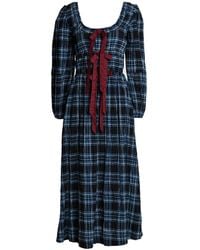 Damson Madder - Midnight Maxi Dress Organic Cotton - Lyst