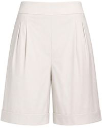 Eleventy - Shorts & Bermuda Shorts Wool, Viscose, Elastane - Lyst