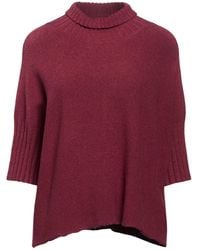 Manila Grace - Turtleneck Viscose, Polyester, Polyamide - Lyst