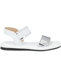 Baldinini - Sandals Leather, Textile Fibers - Lyst