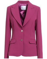 Gaelle Paris - Mauve Blazer Polyester, Elastane - Lyst