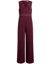 Rinascimento - Burgundy Jumpsuit Polyester, Elastane - Lyst