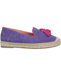 Purple Espadrilles - Up to off at Lyst.com