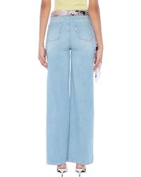 Femme Vêtements Jeans Jeans à pattes d’éléphant Pantalon en jean Jean Manila Grace en coloris Bleu 