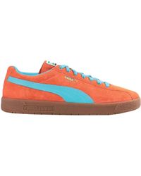 puma trainers orange