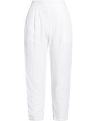 120% Lino - Pants Linen - Lyst