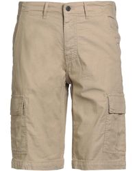 Guess - Sand Shorts & Bermuda Shorts Cotton, Linen, Elastane - Lyst