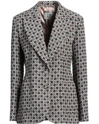 Etro - Blazer Polyester, Virgin Wool, Elastane - Lyst