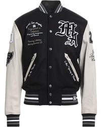 Amiri - Jacket Wool, Nylon, Cow Leather - Lyst