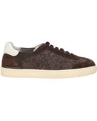 Brunello Cucinelli - Sneakers Leather, Textile Fibers - Lyst