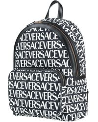 VERSACE Calfskin Palazzo Embroidered Baroque Mini Backpack Pink 615090