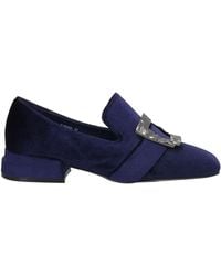 Jeannot - Dark Loafers Textile Fibers - Lyst