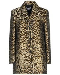 RED Valentino - Sand Overcoat & Trench Coat Polyester, Cotton, Polyamide - Lyst