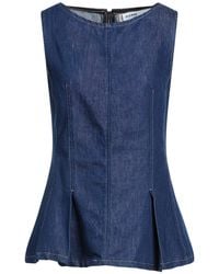 Please - Top Cotton, Lyocell - Lyst