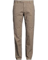 Manuel Ritz - Khaki Pants Cotton, Elastane - Lyst