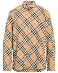 Burberry - Shirt Cotton - Lyst