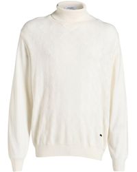 Emanuel Ungaro - Cream Turtleneck Merino Wool, Nylon, Viscose, Cashmere - Lyst