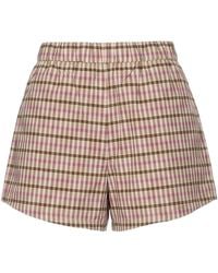 Tela - Shorts & Bermuda Shorts Cotton, Polyester - Lyst