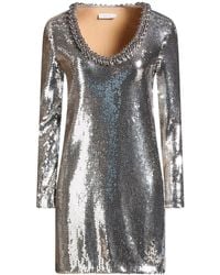Rabanne - Mini Dress Cupro, Polyester, Polyamide - Lyst