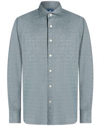 Finamore 1925 - Shirt Cotton, Virgin Wool - Lyst