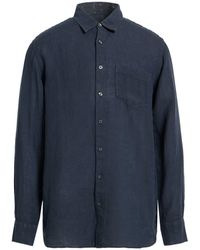 120% Lino - Midnight Shirt Linen - Lyst