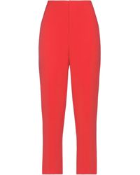 Alice + Olivia Trousers - Red