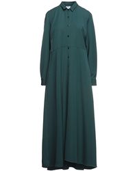 Olivia Langes Kleid - Grün