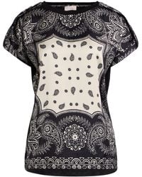 Liu Jo - Top Polyester, Cotton, Elastane - Lyst