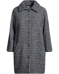 Guttha - Taupe Coat Acrylic, Synthetic Fibers, Wool, Alpaca Wool, Mohair Wool - Lyst