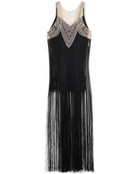 Elisabetta Franchi - Maxi-Kleid - Lyst