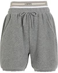 Loewe - Shorts & Bermuda Shorts Wool, Viscose, Polyamide, Polyester - Lyst